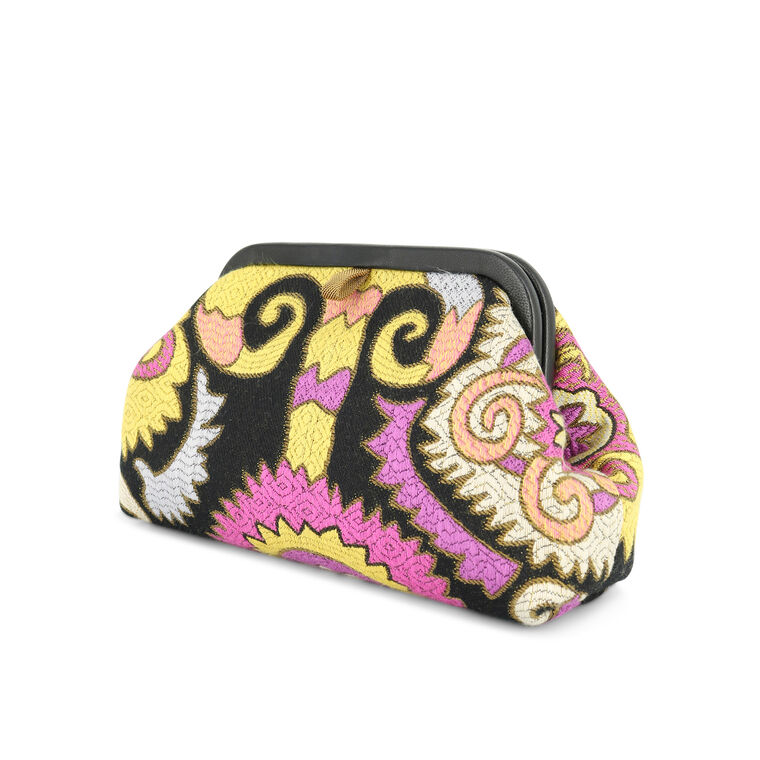 Liette Woven Clutch image number null