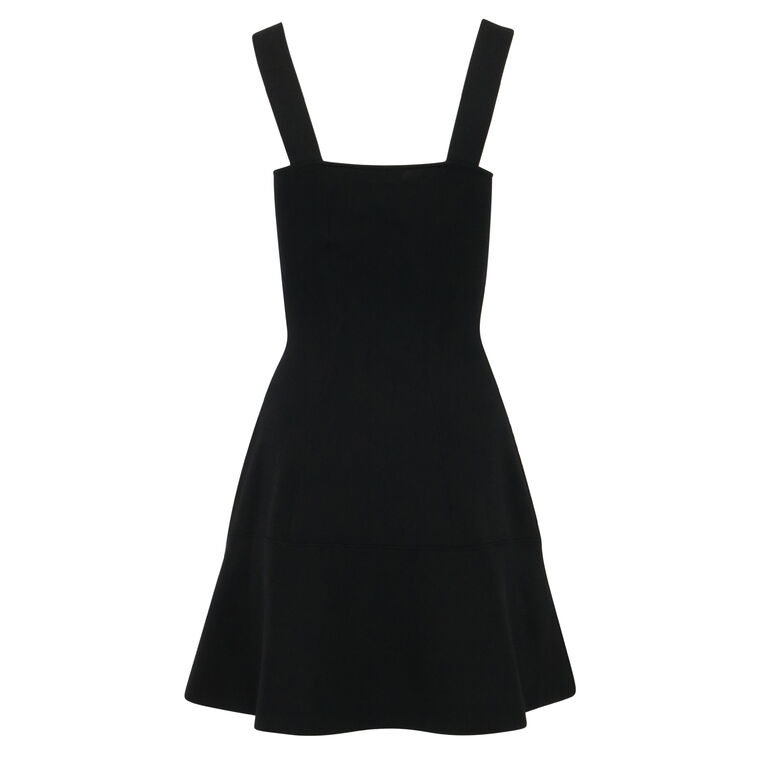Ivona Square-Neck Knit Mini Dress image number null