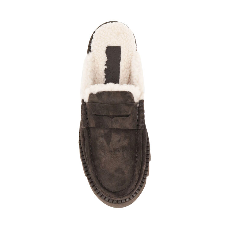 Savy Shearling Slide image number null