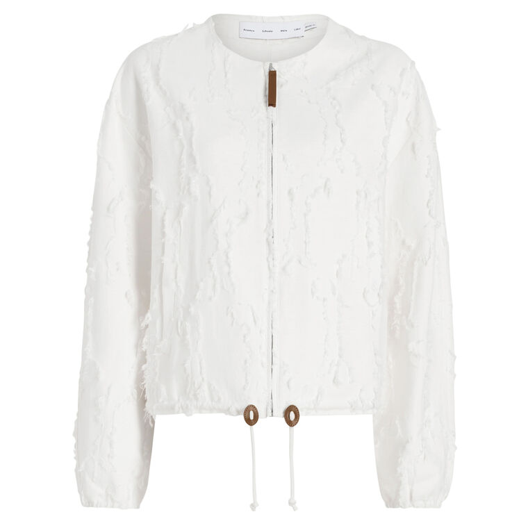 Madigan Jacket In Jacquard Catton image number null