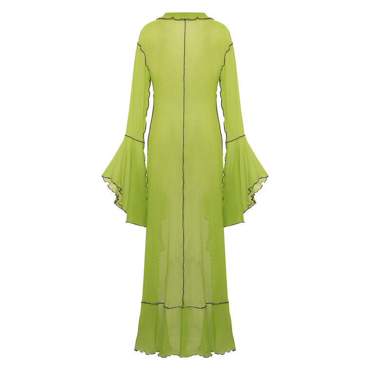 Elina Tie Front Maxi Top image number null