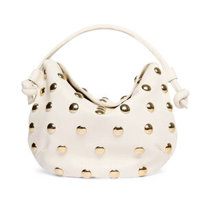 Elis Mini Cresent Studded Crossbody Bag