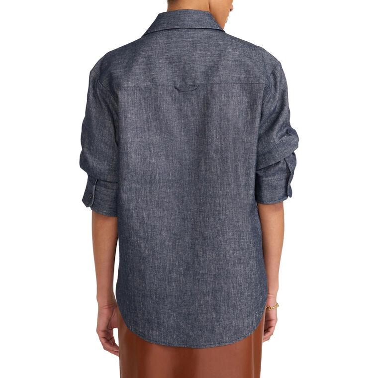 The Pia Denim Shirt image number null