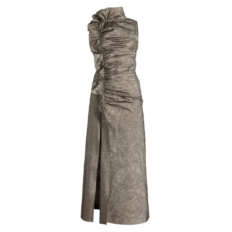 Demetra Metallic Dress image number null