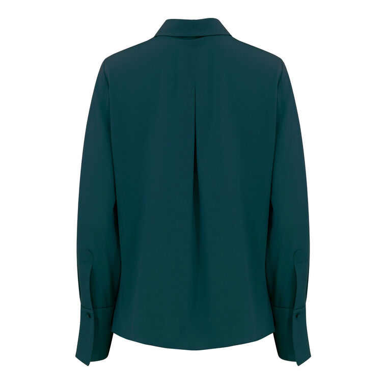 Larissa Stretch-Silk Blouse image number null