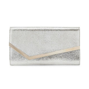 Emmie Glitter Leather Clutch