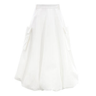 Bio Twill Bubble Midi Skirt
