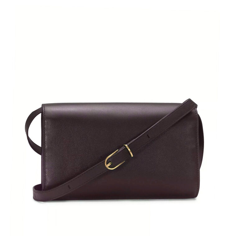Nappa Leather Crossbody Wallet image number null