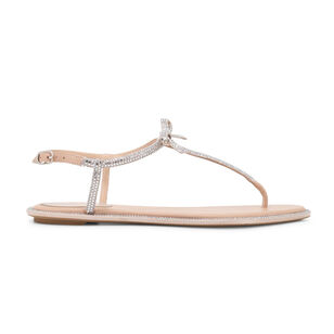 Caterina Rhinestone Embellished Thong Sandal