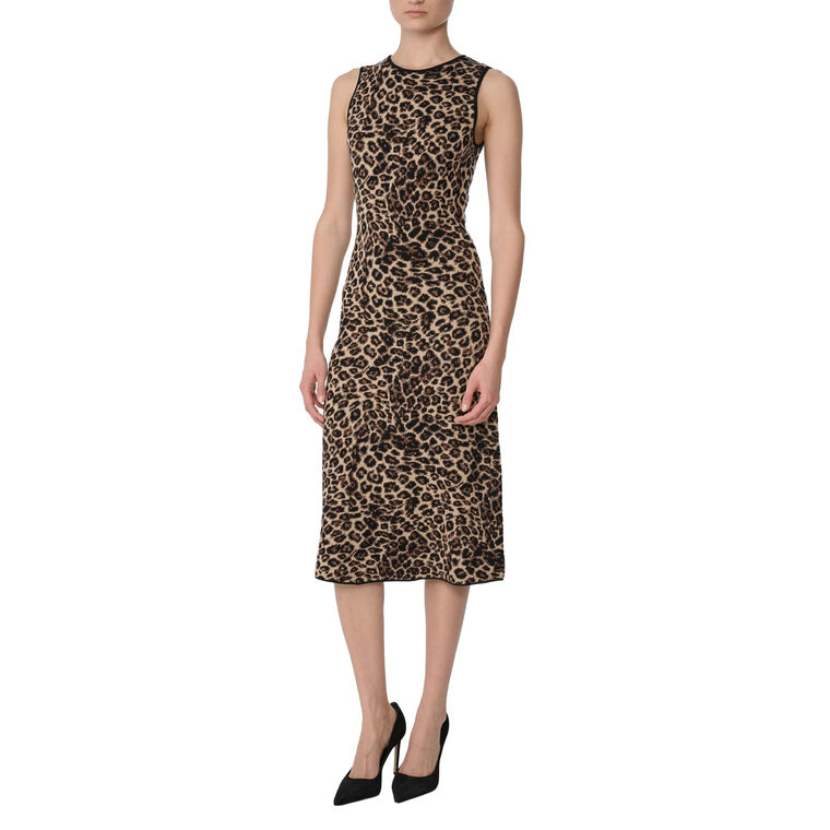 Alessia Crew Neck A-Line Dress image number null