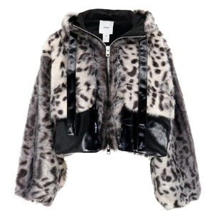 Hesse Faux Fur Leopard Jacket