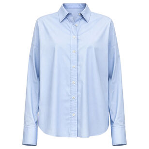 Sirene Long Sleeve Scarf Print Blouse