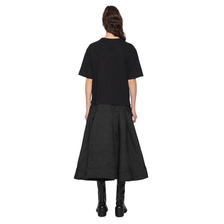 Elegi Solid T-Shirt Dress image number null