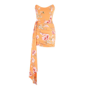 Chasing Dawn Strapless Mini Dress