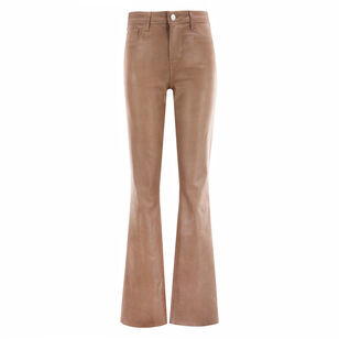 Ruth High Rise Straight Leg Coated Jean