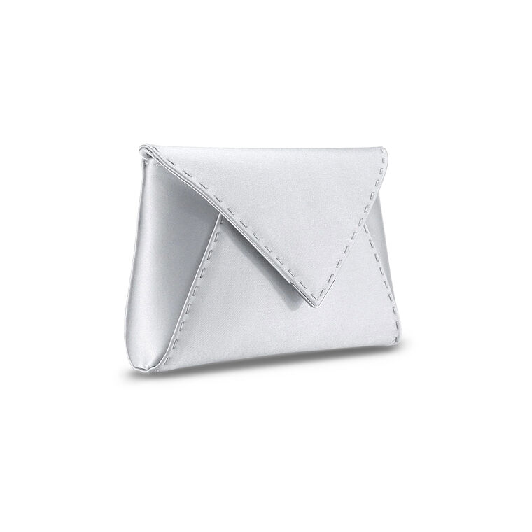 Lee Pouchet Small Clutch In Satin image number null