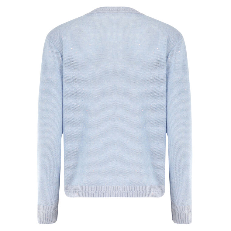 Anthia Metallic Knit Cardigan image number null