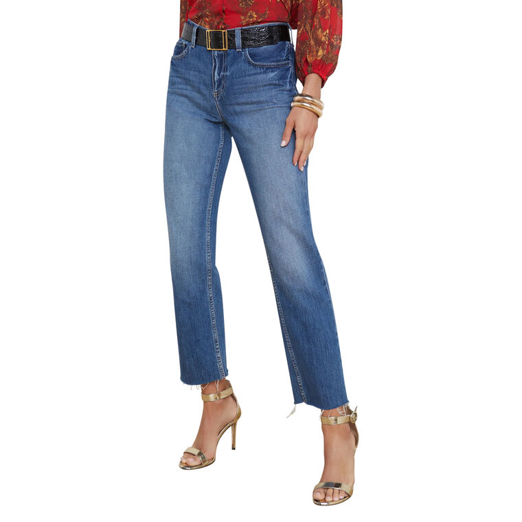 Milana Low Rise Slouchy Stovepipe Jean image number null
