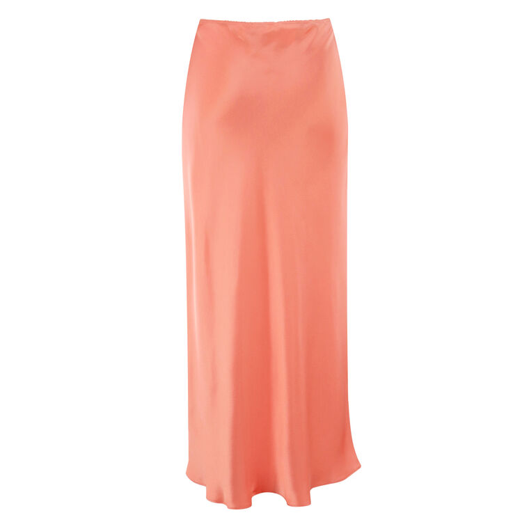 Miranda Bias Cut Midi Skirt image number null