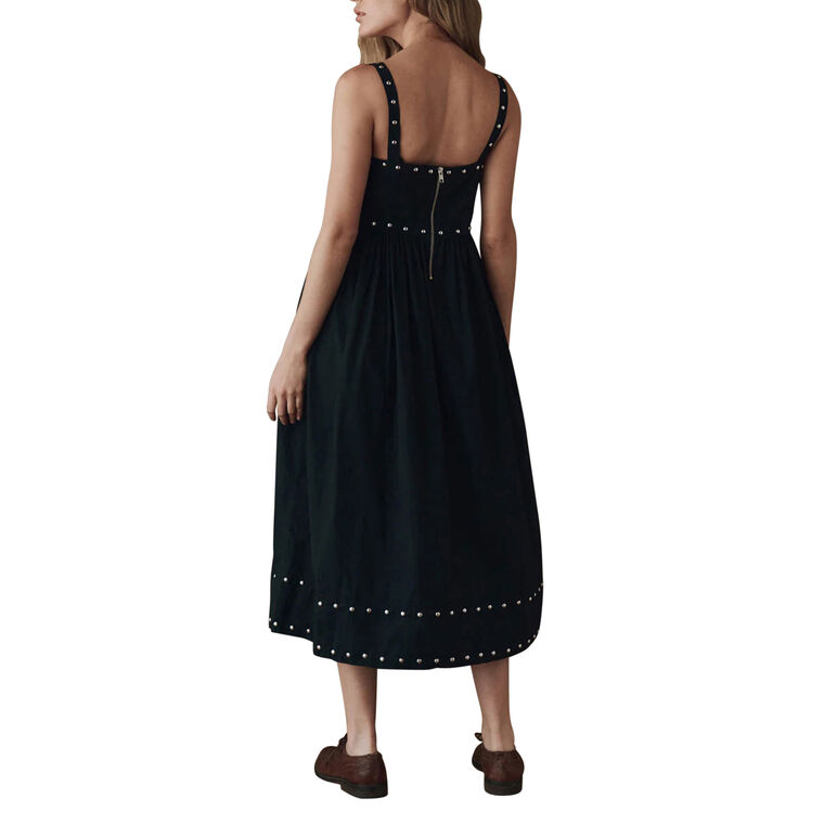 The Reyes Dress with Studs image number null