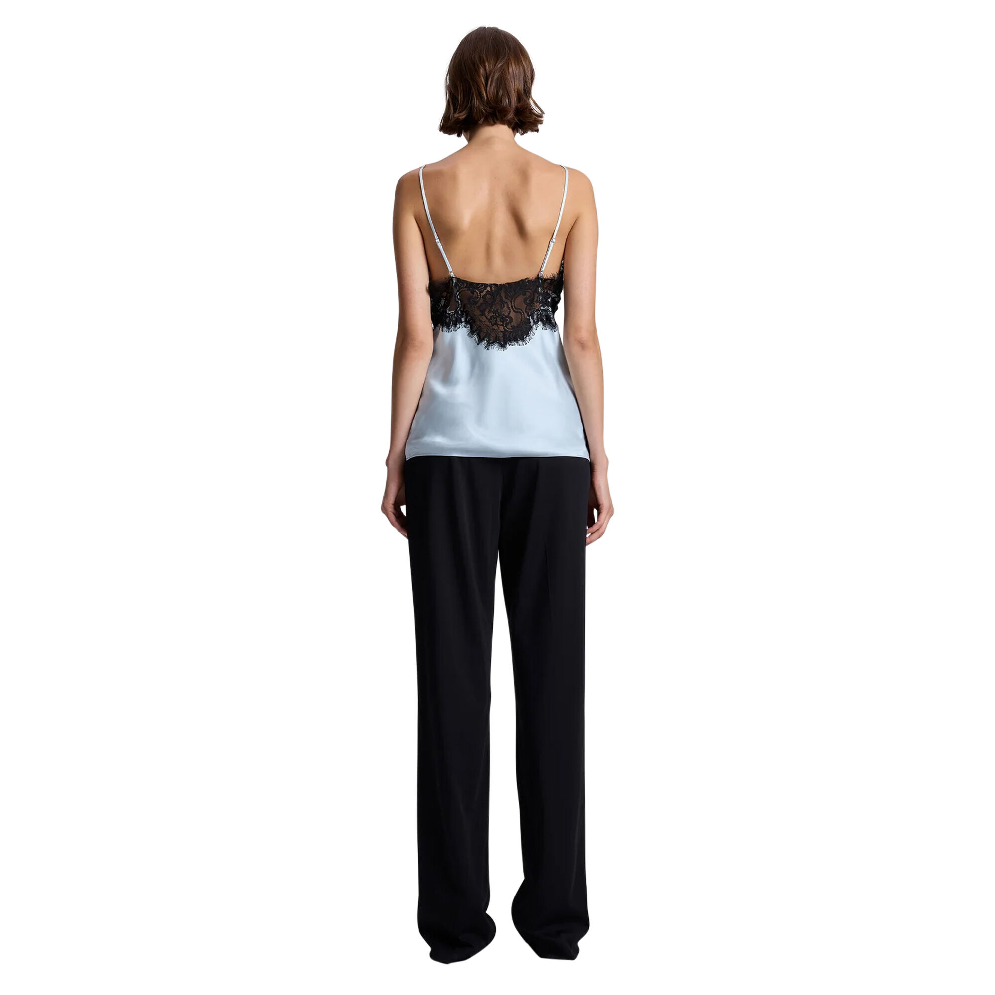 Lennon Satin And Lace Camisole Top