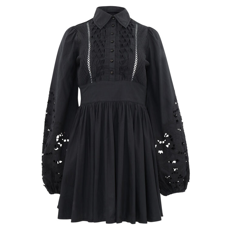 Poplin Mini Dress image number null