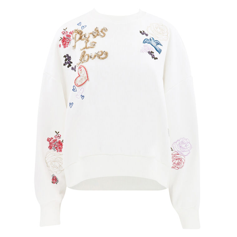 Daydream Doodles Embroidered Pullover image number null