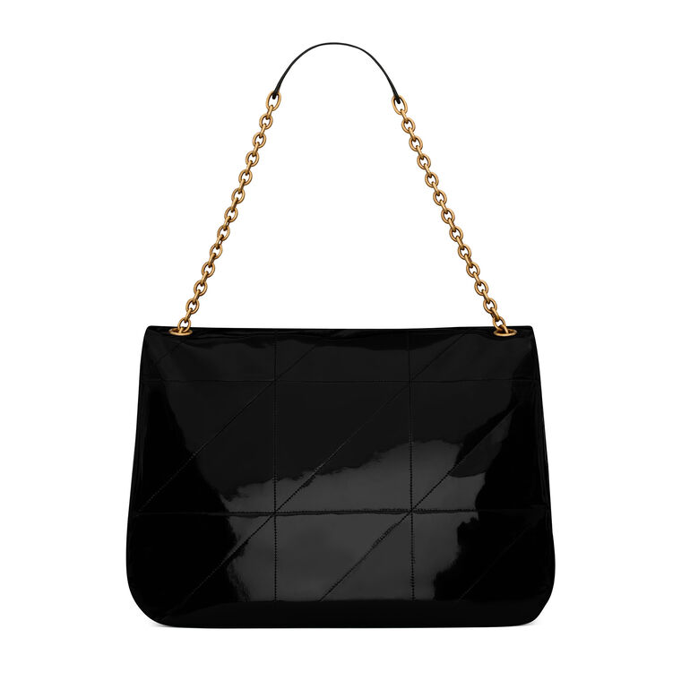 Jamie Patent Leather Shoulder Bag image number null