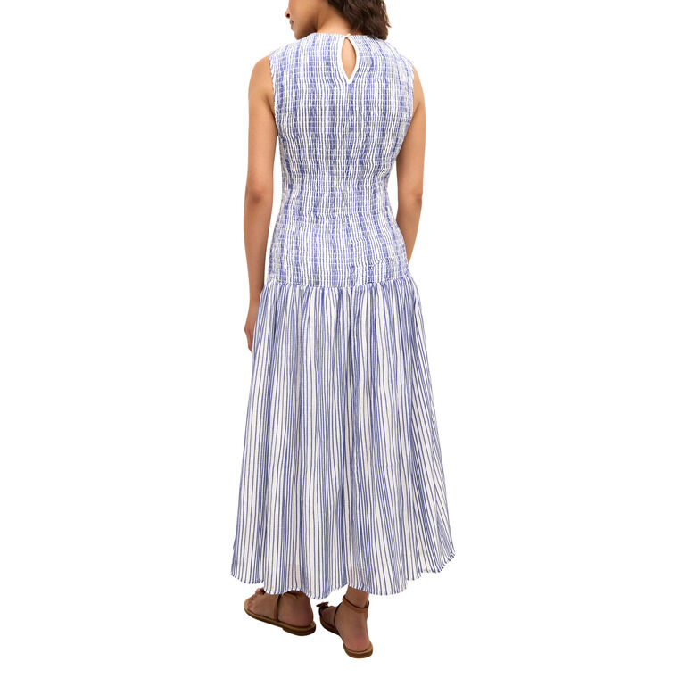 Porter Sleeveless Drop Waist Midi Dress image number null