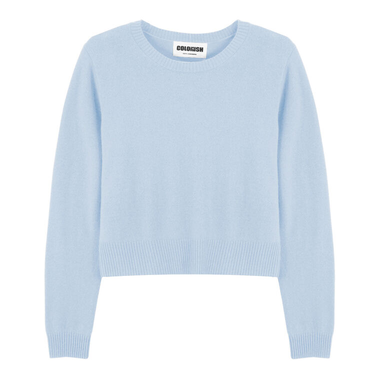 Womad Crew Neck Cashmere Sweater image number null