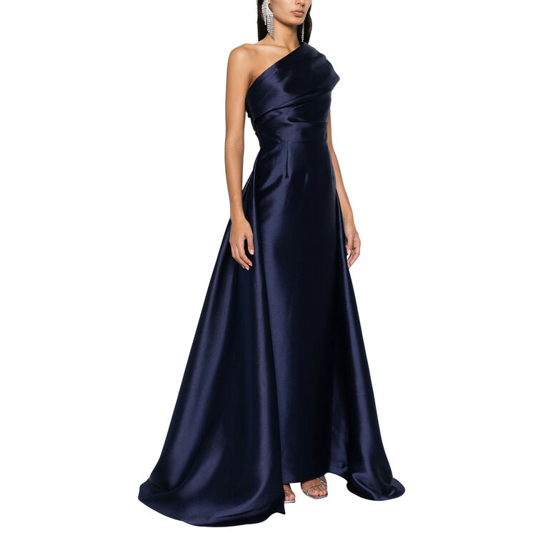 Alba One Shoulder Gown image number null