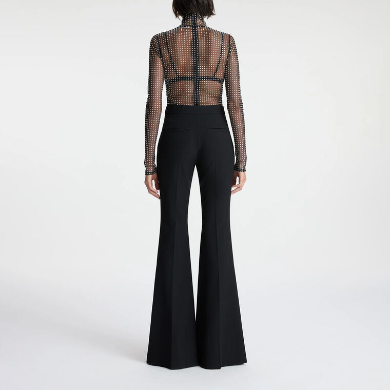 James Rhinestone Mesh Top image number null
