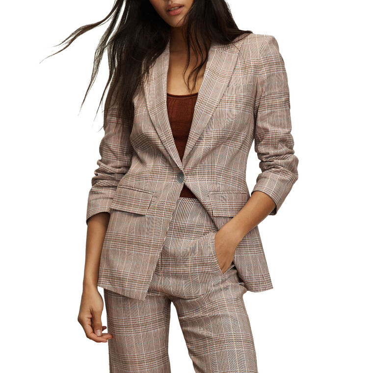 Clayton Plaid Dickey Jacket image number null