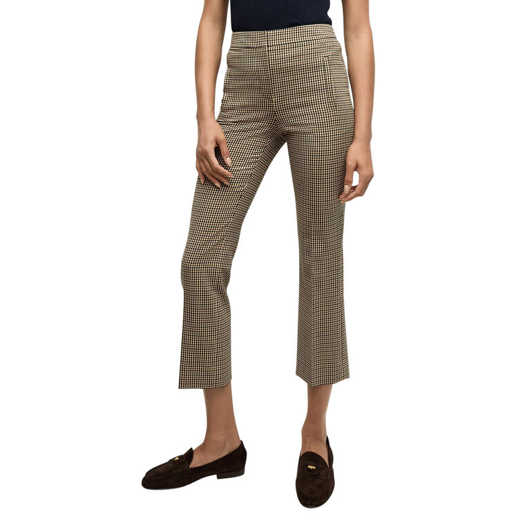 Arte Cropped Houndstooth Pant image number null