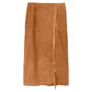 Bonnie Suede Midi Skirt