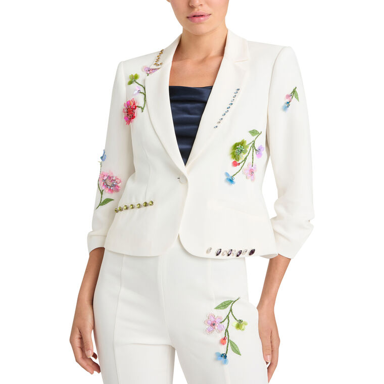 Floral Vine Le Petit Khloe Blazer image number null
