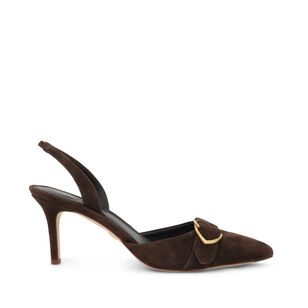Loralyn Sling-back Buckle Heel