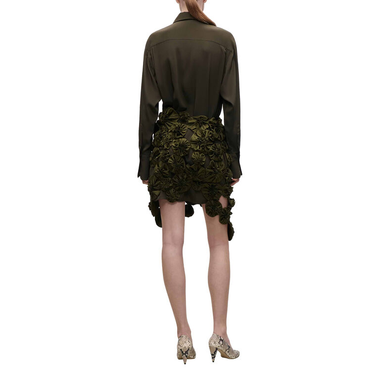 Cut Out Collar Blouse image number null