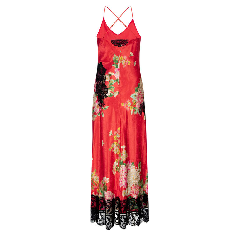 Superbe Lace Slip Dress image number null