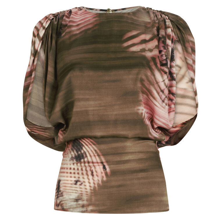 Alisa Short Sleeve Blouse image number null