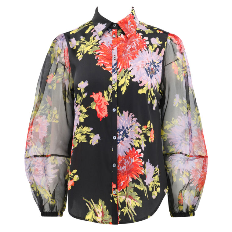 Lorna Floral Print Shirt image number null