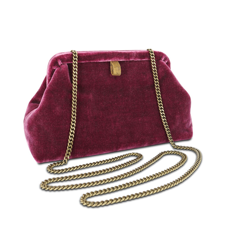 Liette Velvet Clutch image number null