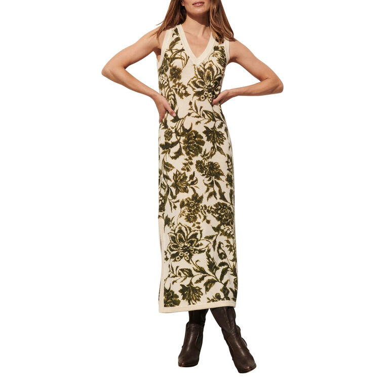 Roxanne Sleeveless Sweater Dress image number null