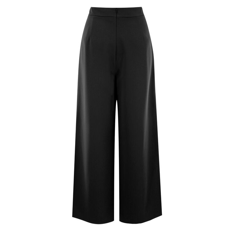 Spargi Fringe-Detail Cropped Wide-Leg Pant image number null