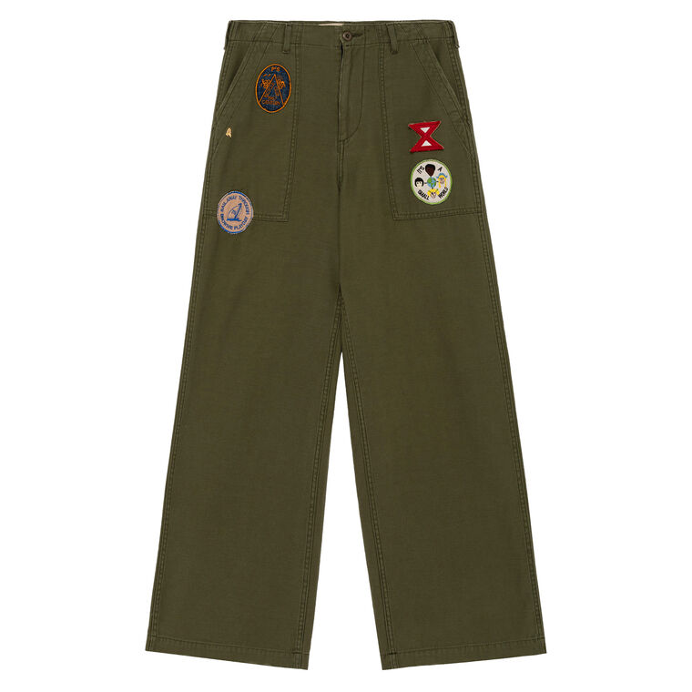 Old Glory Field Pants With Pins And Patch image number null