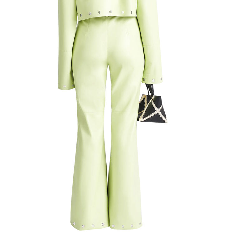 Maylee Studded Vegan Leather Pant image number null