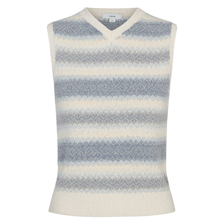 Summer Fairisle Vest image number null