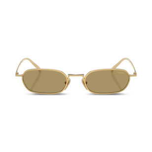Oval Metal Sunglasses