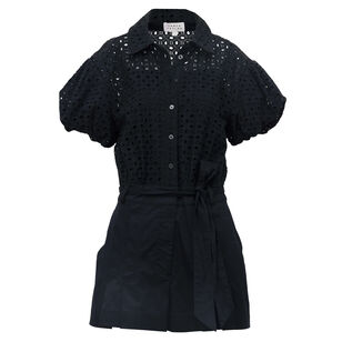 Estrella Puff Sleeve Romper