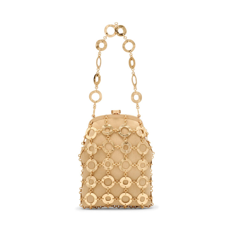 Brielle Caged Overlay Wristlet image number null